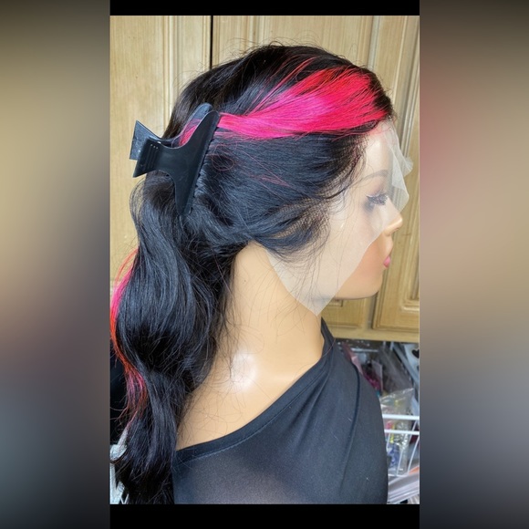 ❤️NEW ❤️100% Human Hair CUSTOM HD LACE FRONT wig 30”❤️ - Picture 7 of 12